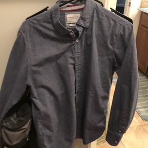 DENIM AND FLOWER button up shirt